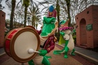 Alligator jazz band at Port Orleans