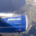 View from plane after takeoff