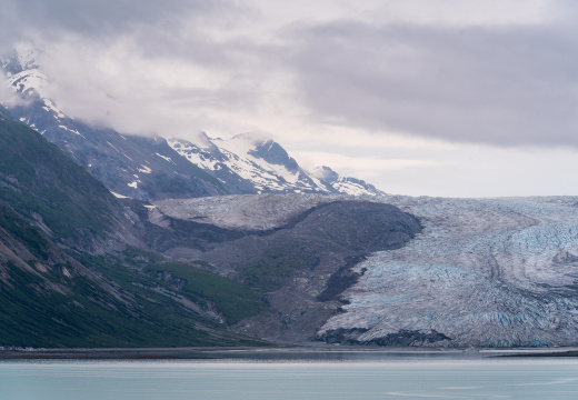 arriving at John Hopkins Glacier