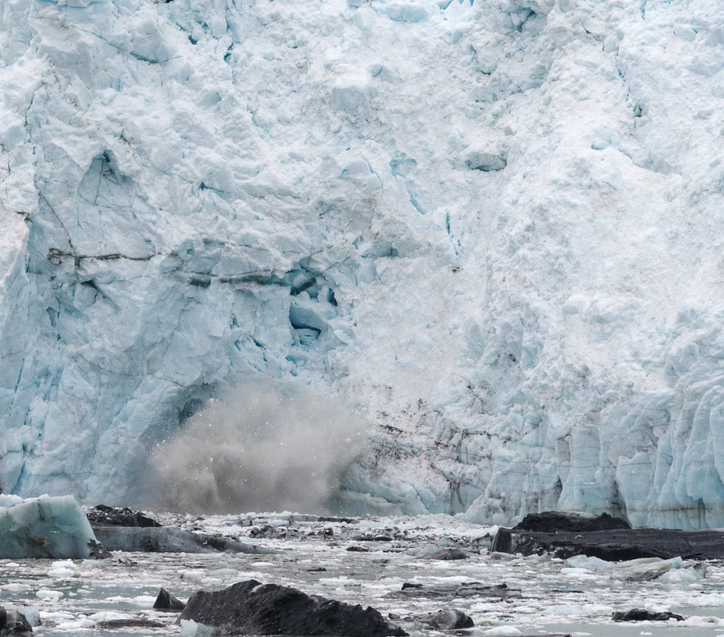 glacier calving