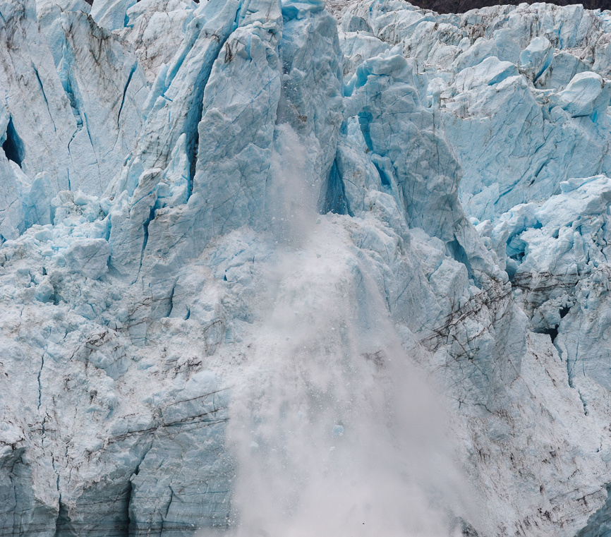 glacier calving