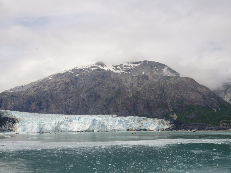 leaving Margerie Glacier