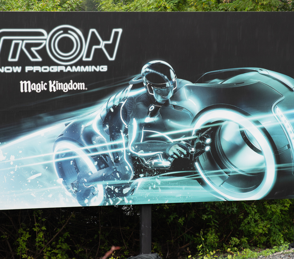 Tron billboard