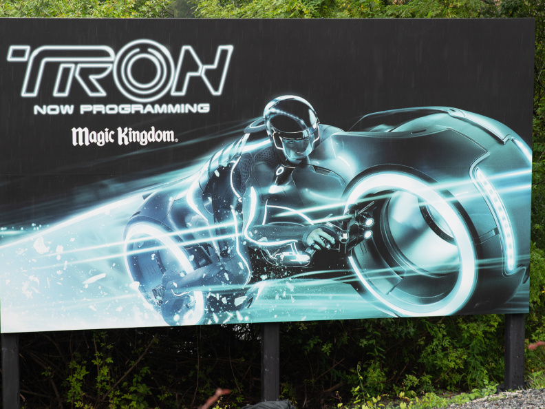 Tron billboard