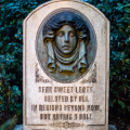 Madame Leota tombstone