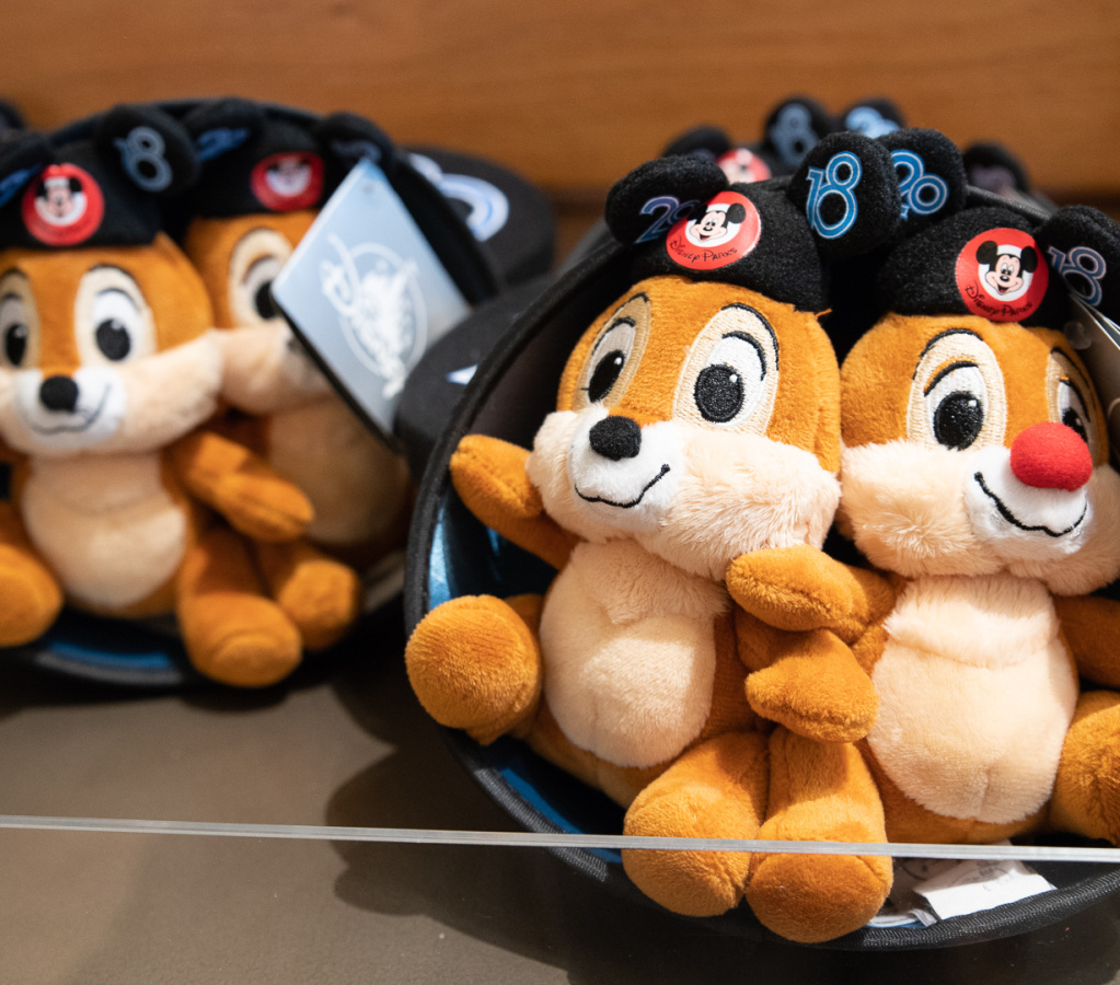 Chip and Dale in 2018 Mickey hat