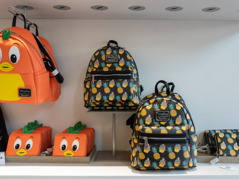 Orange Bird and Dole Whip bags