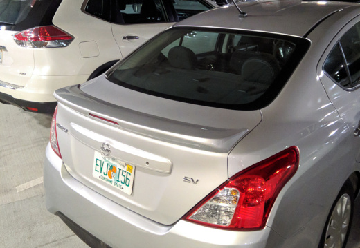 Rental car at Disney Springs