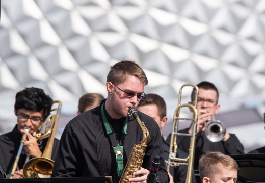 High school (Winter Garden maybe) jazz band