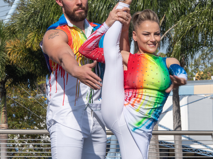 Art Defying Gravity show