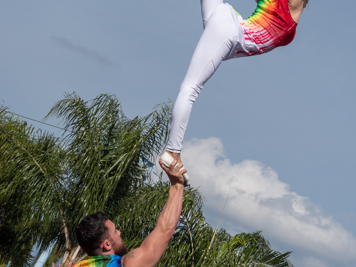 Art Defying Gravity show