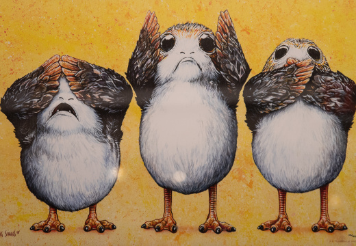 Porg No Evil by Craig Skaggs
