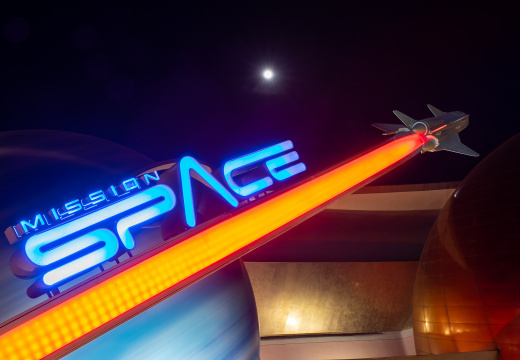 Mission Space sign