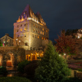 Canada pavilion at night
