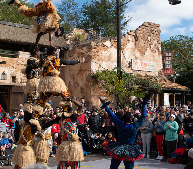 Harambe Village Acrobats