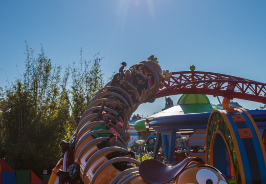 Slinky Dog and sun