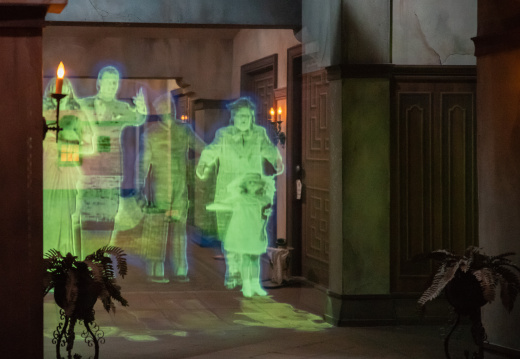 Tower of Terror on-ride