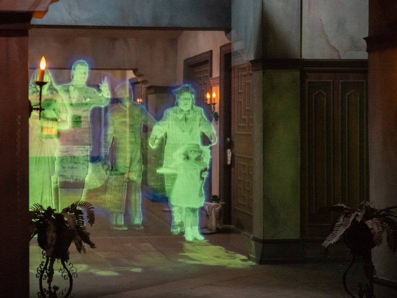 Tower of Terror on-ride