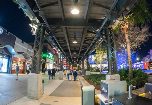 Under the abandoned elevated train tracks