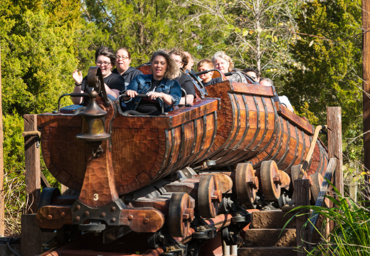 Seven Dwarfs mine carts