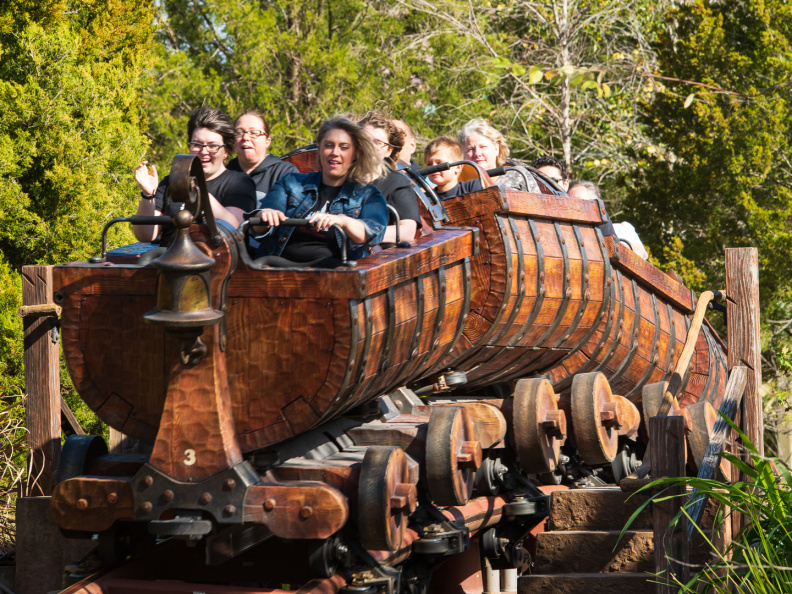 Seven Dwarfs mine carts