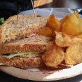 Tuna sandwich from Columbia Harbour House