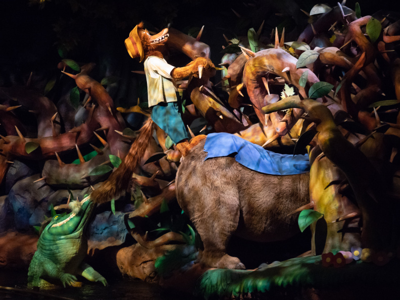 Splash Mountain on-ride