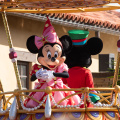 Mickey and Minnie in Festival of Fantasy Parade