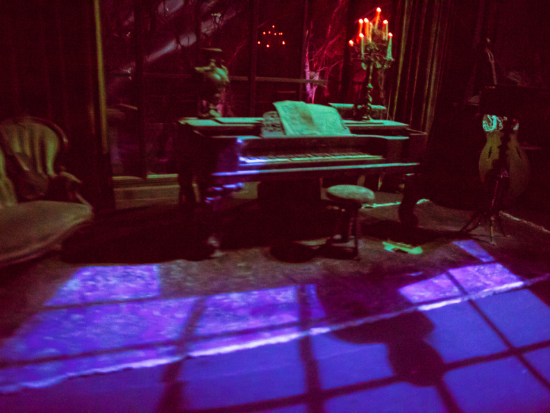 Haunted Mansion on-ride