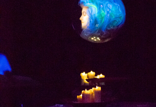 Haunted Mansion on-ride