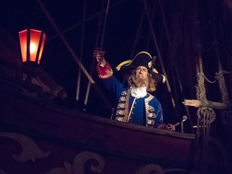 Pirates of the Caribbean on-ride