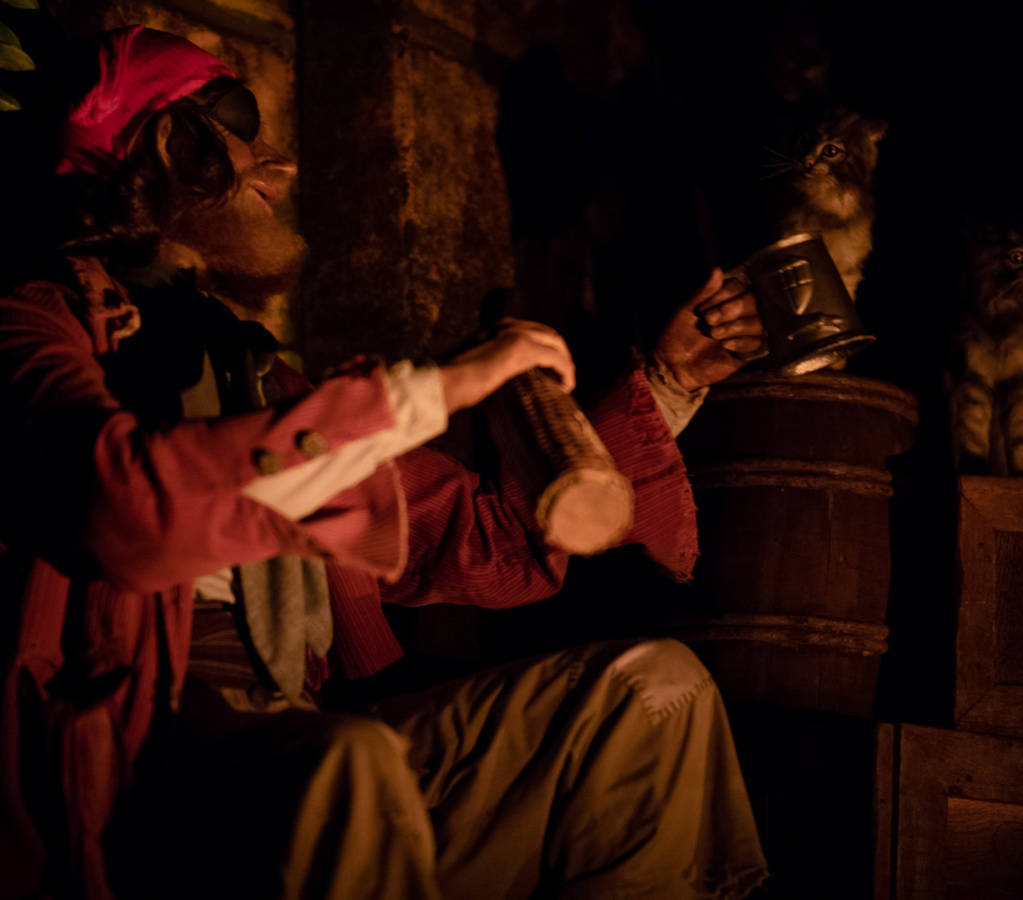 Pirates of the Caribbean on-ride