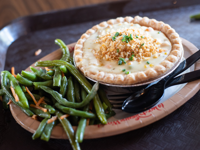 Chicken pot pie from Columbia Harbour House