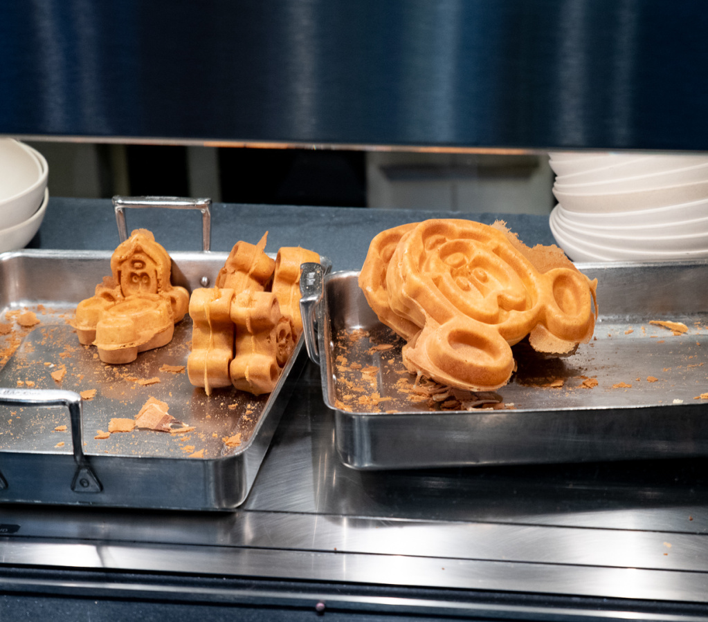 Mickey waffles at Sassagoula Floatworks