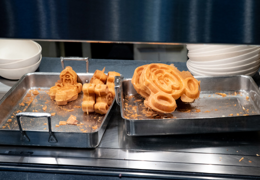 Mickey waffles at Sassagoula Floatworks