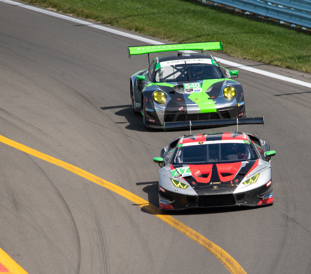 Lamborghini and Porsche