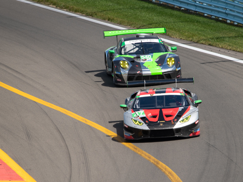 Lamborghini and Porsche